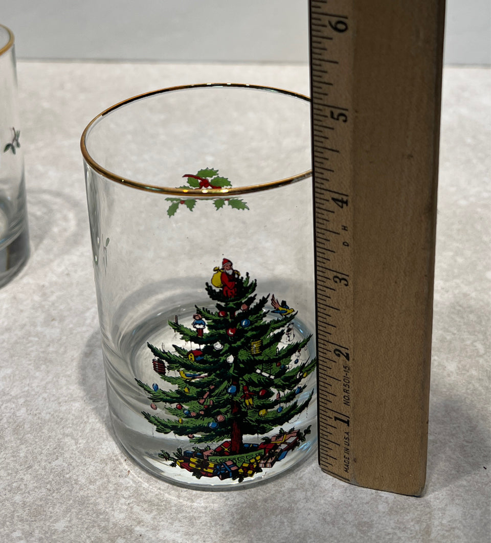Set of 4 Spode Tumblers