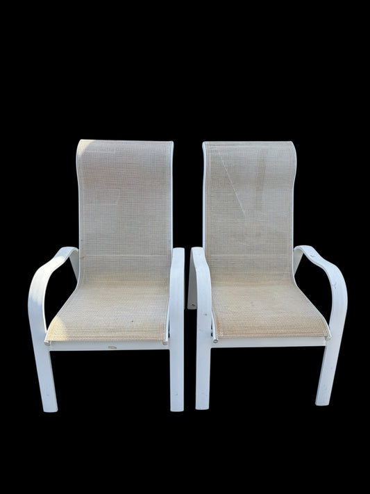 Set of 2 Outdoor Chairs