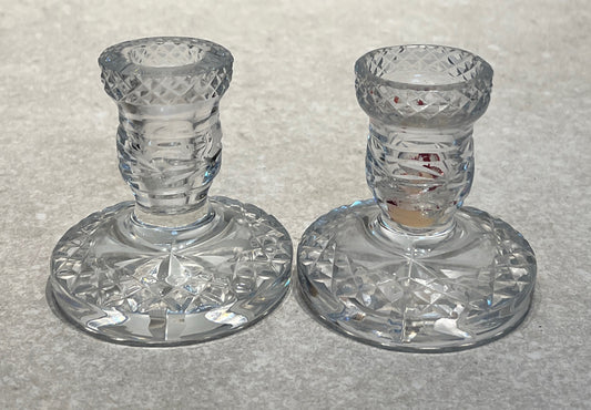 Set of 2 Waterford Candle Holders
