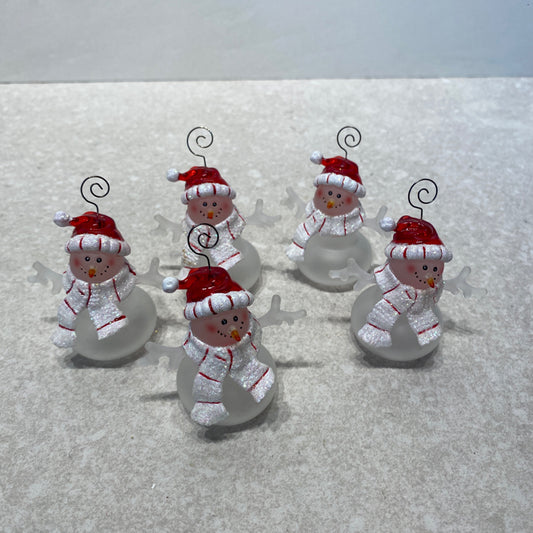Set of 5 Snowman