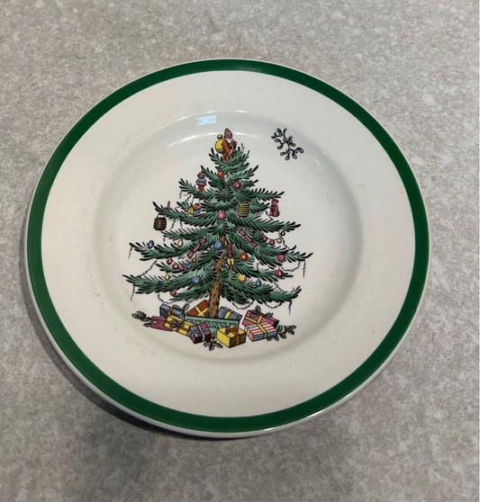 Spode Christmas Tree Bread Plate