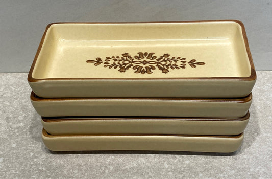 Set of 4 Pfaltzgraff Trays
