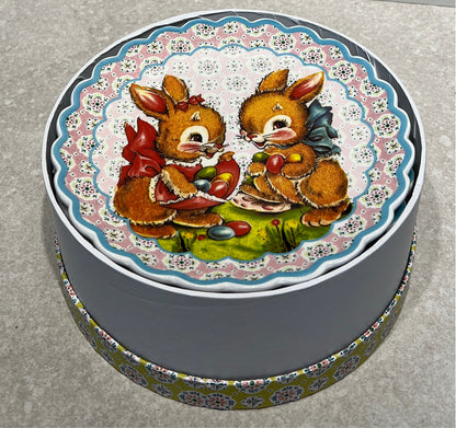 Mr. Christmas Mr. Cottontail - 6 Plates