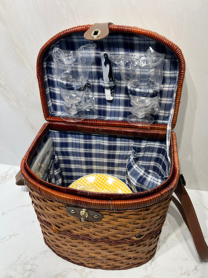 Picnic Basket wth Contents