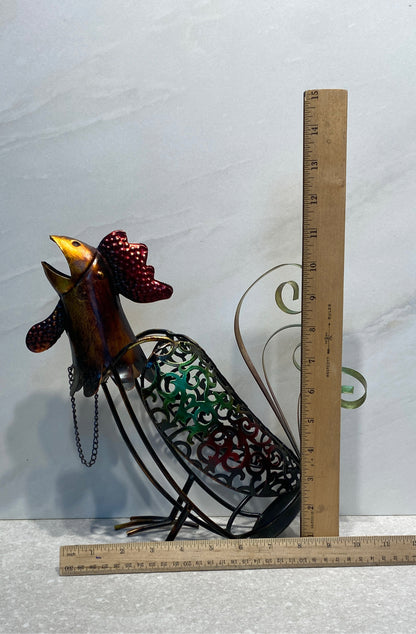 Rooster Wine Holder