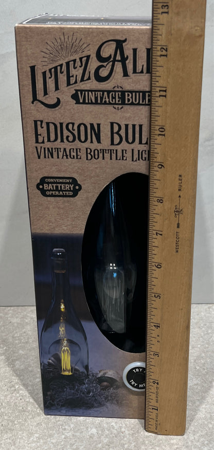 Edison Bulb Bottle Light