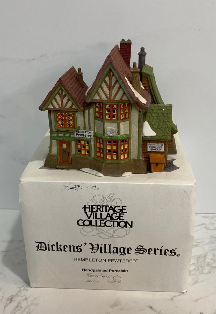 Dept. 56 Hembleton Pewterer
