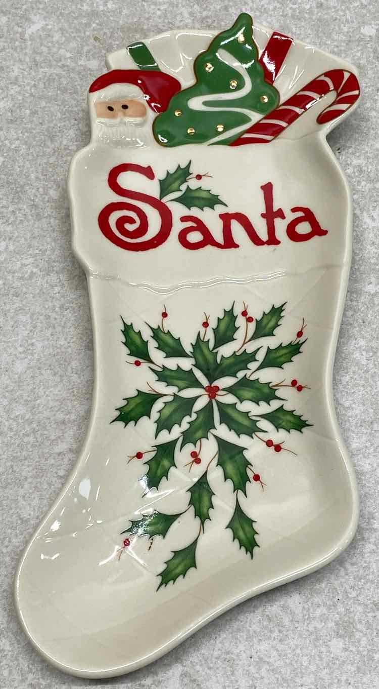 Lenox Santa Plate