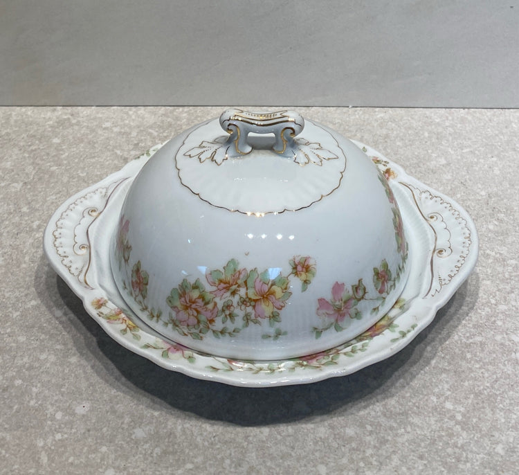 Saxony Covered Butter Bowl