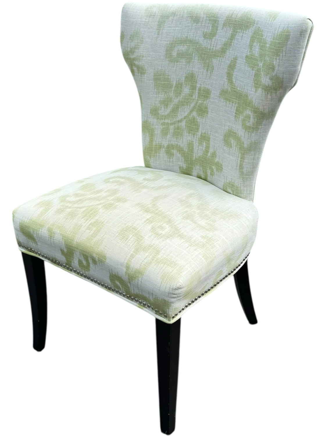 Green and White Chair
