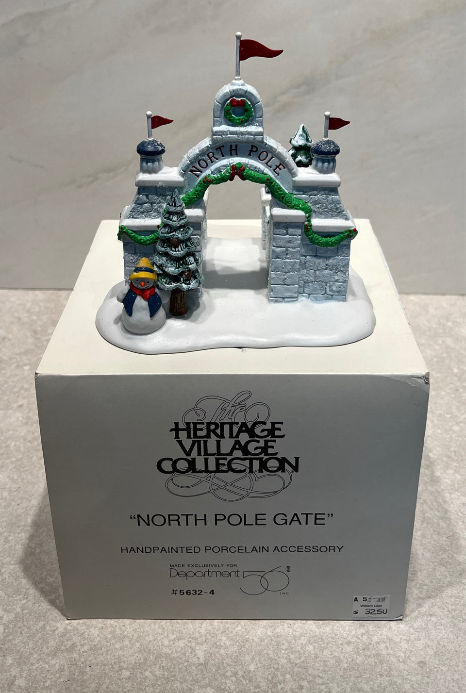 Dept. 56 North Pole Gate