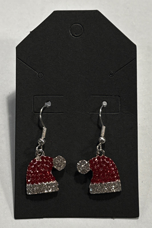Santa's Hat Earrings