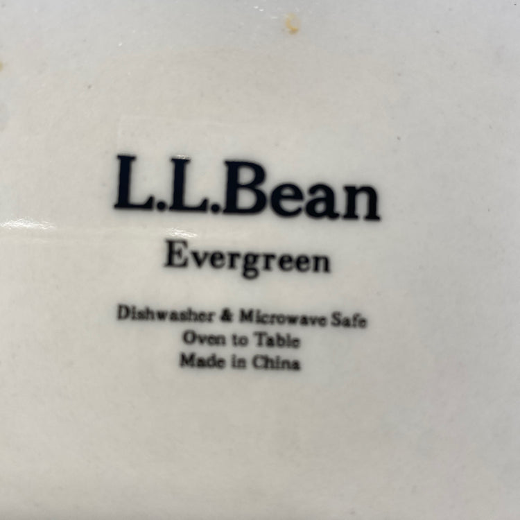L.L. Bean Evergreen Dinnerware Set