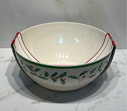 Lenox Holiday Melamine Serving Bowl