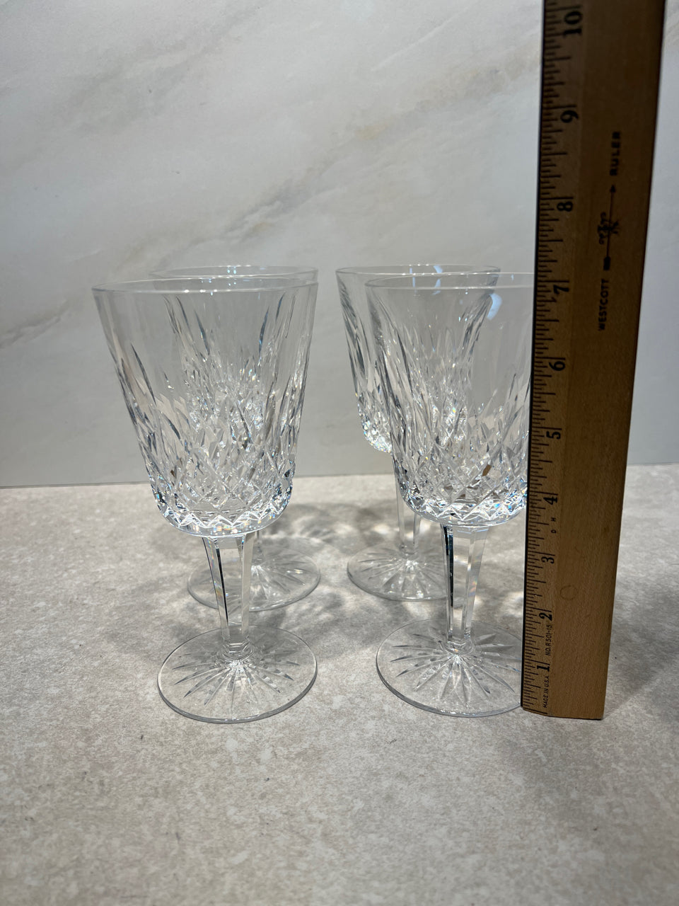 Set of 4 Waterford Glasses