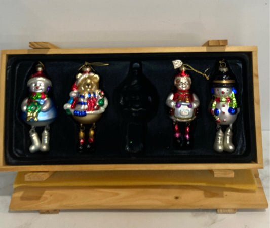 Set of 4 Thomas Pacconi Ornaments