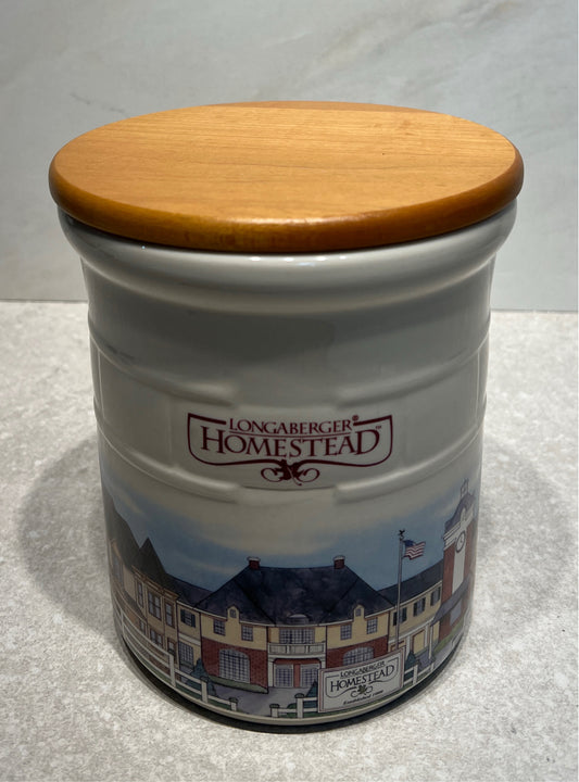 Longaberger Homestead Canister