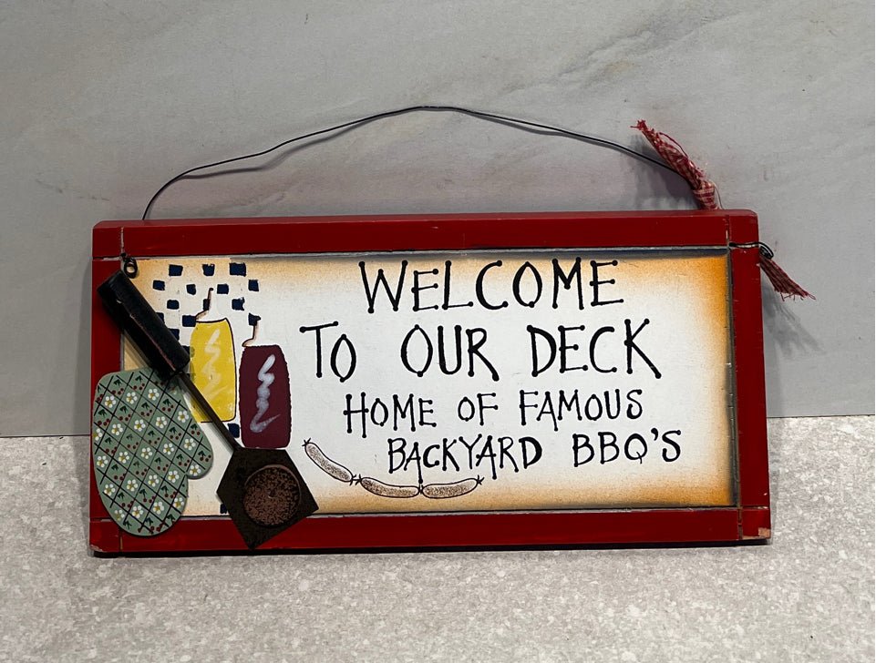 Deck Sign