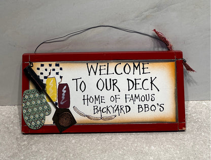 Deck Sign