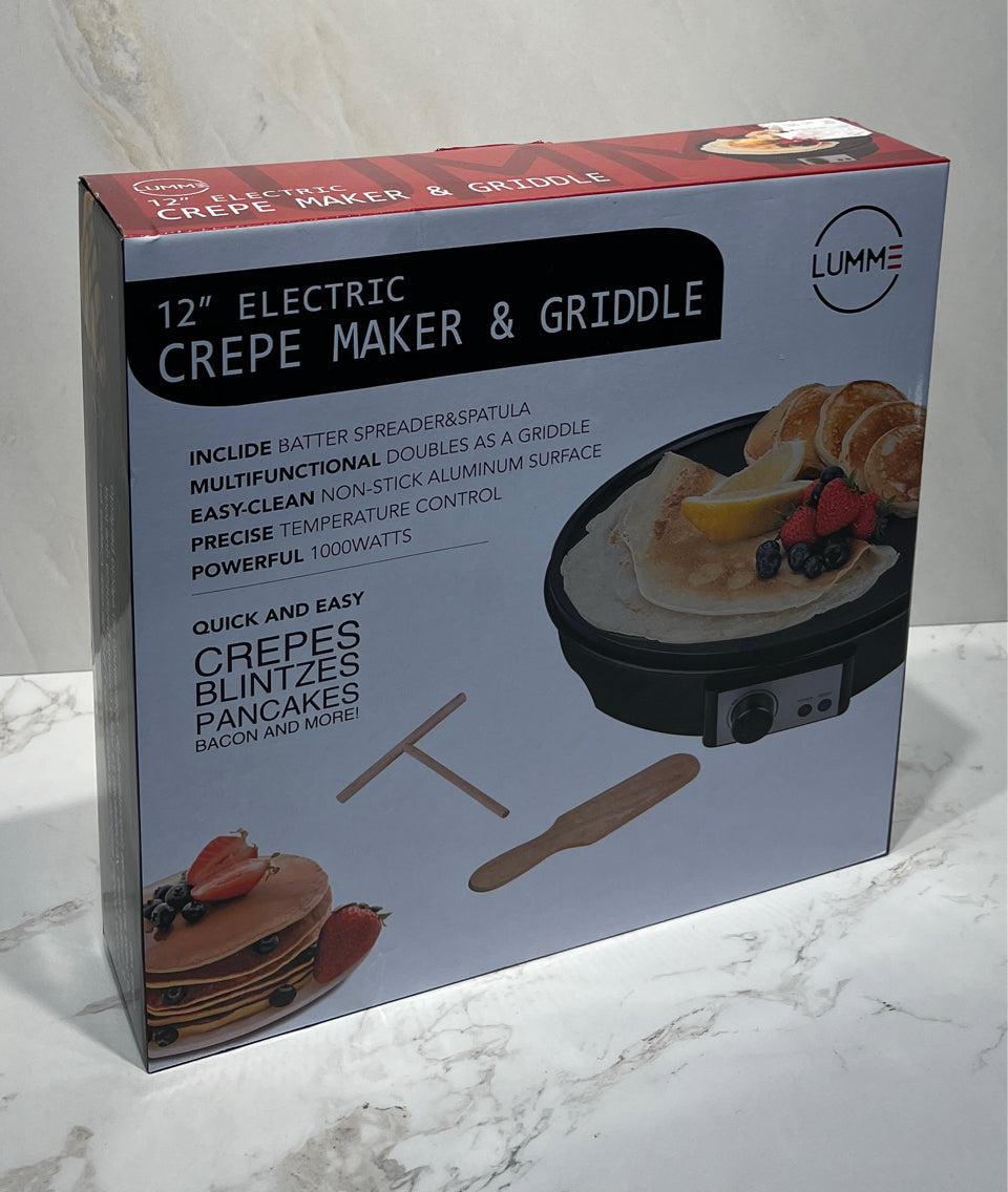 Crepe Maker and Griddle