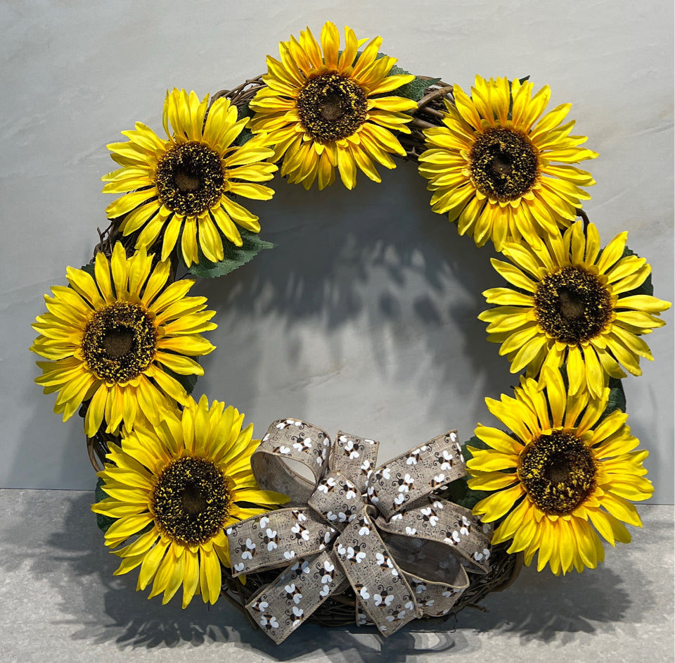Sunflower Wreath