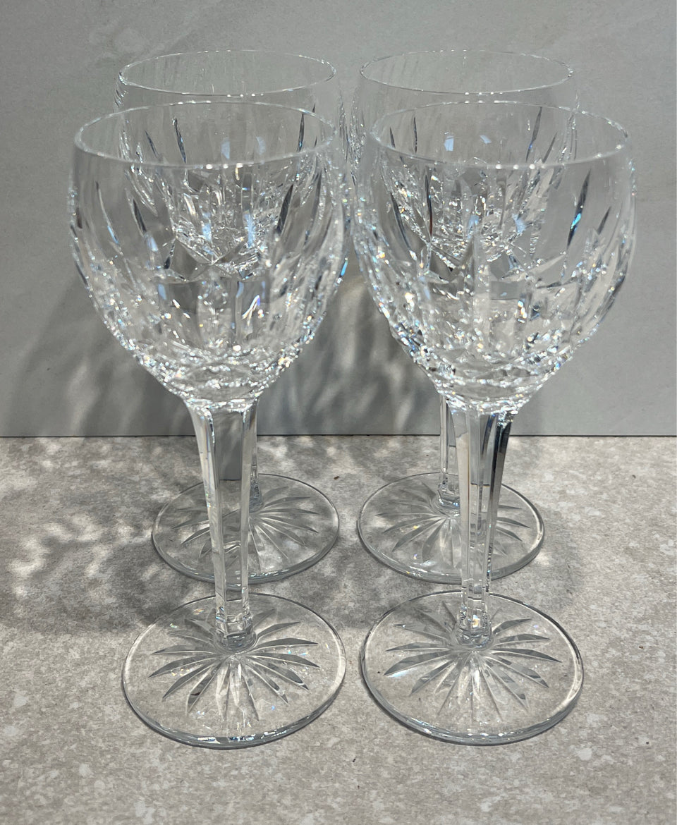 Set of 4 Waterford Glasses