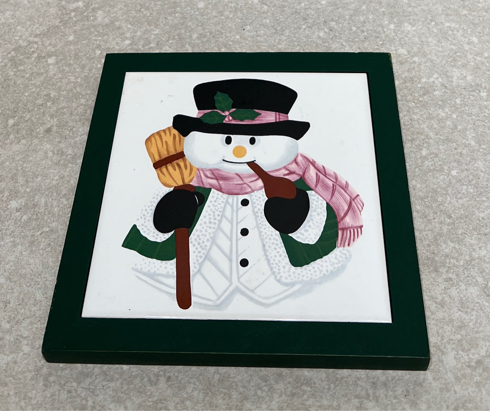 Snowman Trivet