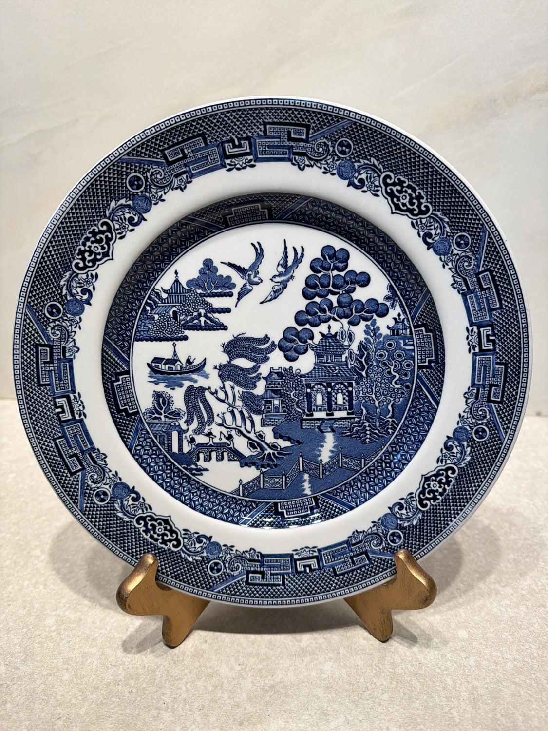 Johnson Bros. Blue Willow 10" Plate