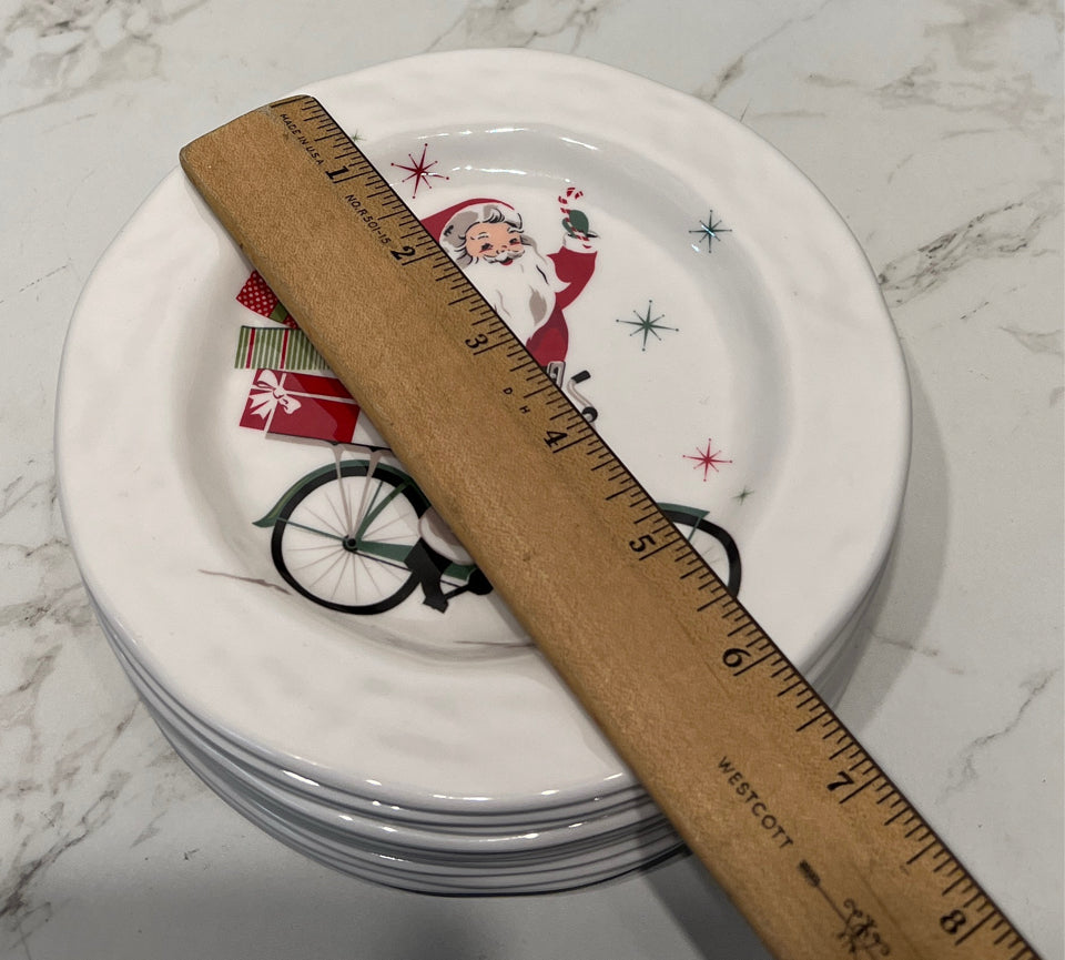 Set of 10 Plastic Plates
