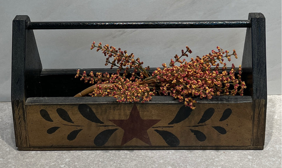 Carrier with Artificial Decor