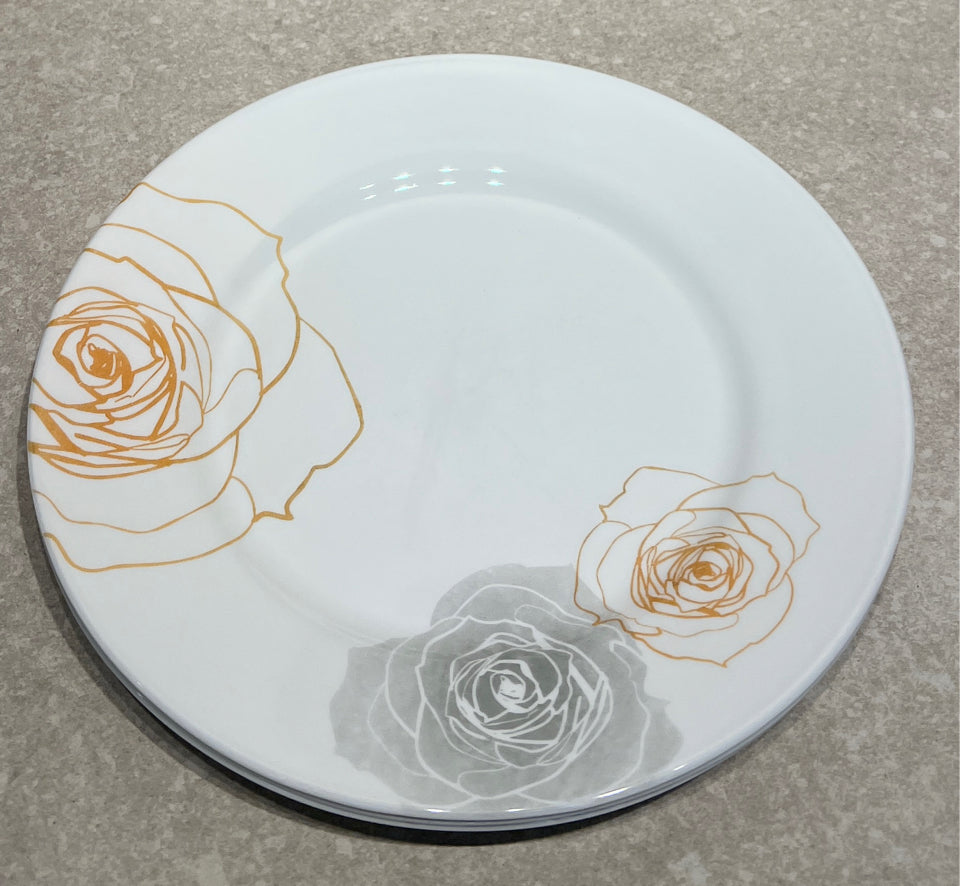 Set of 3 Corelle Dinner Plates