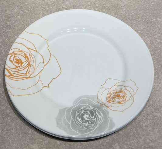 Set of 3 Corelle Dinner Plates