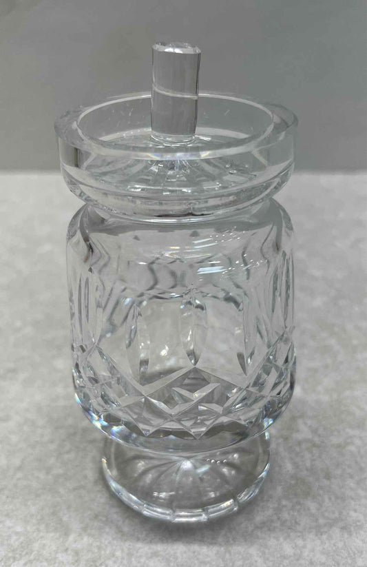 Waterford Covered Condiment Jar