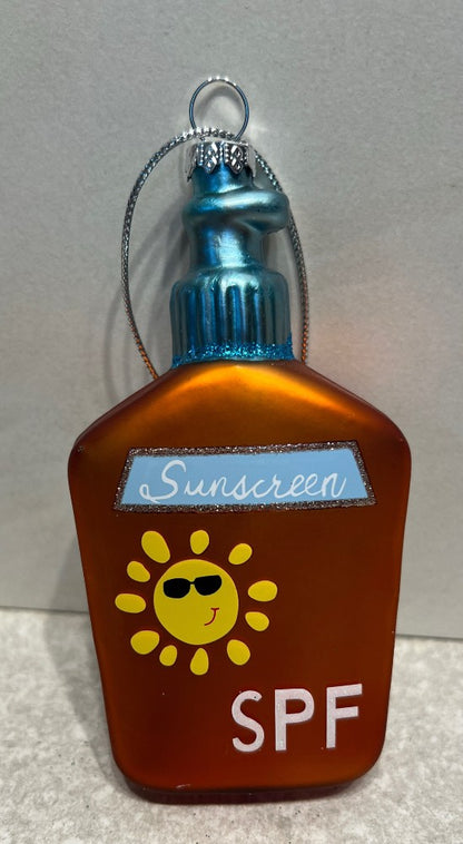 SPF Lotion Ornament