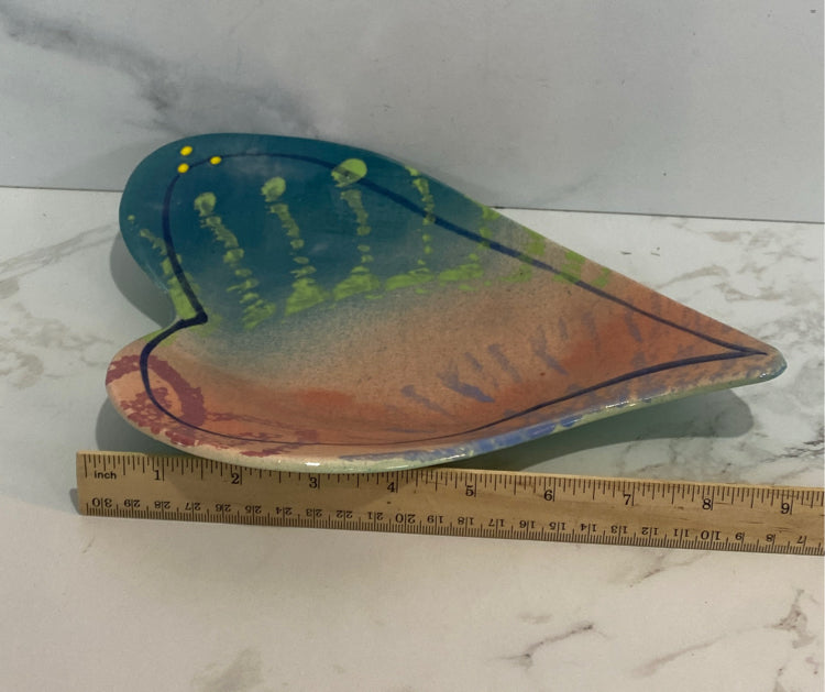 Signed Heart Dish