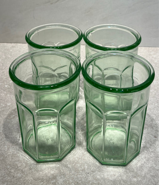 Set of 4 Vintage Glasses