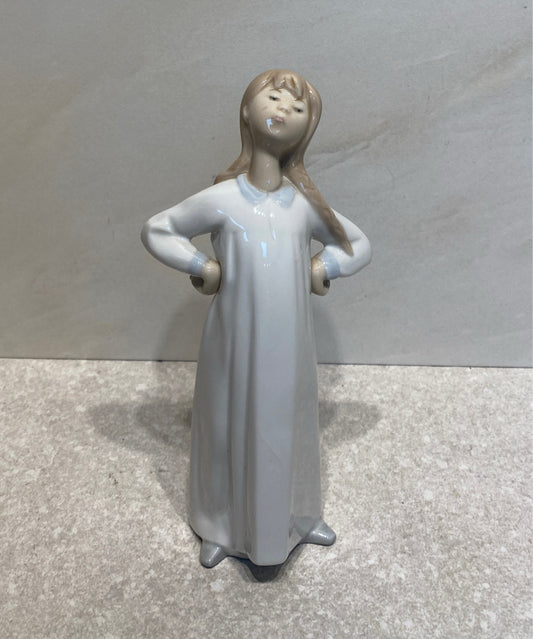 Lladro 4872 "Girl Stretching"