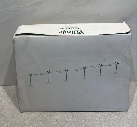 Dept. 56 Telephone Poles