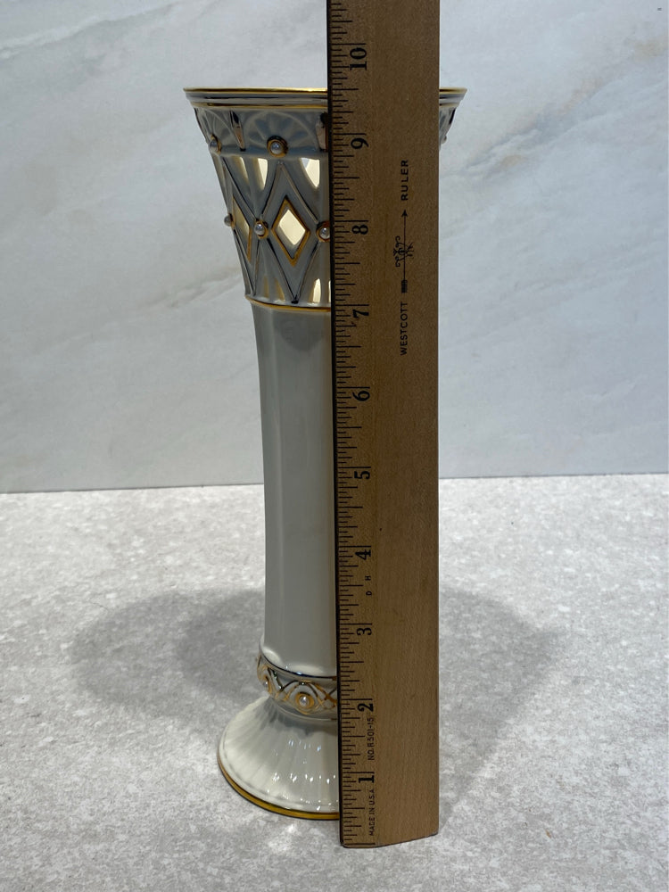Lenox Florentine and Pearl Vase