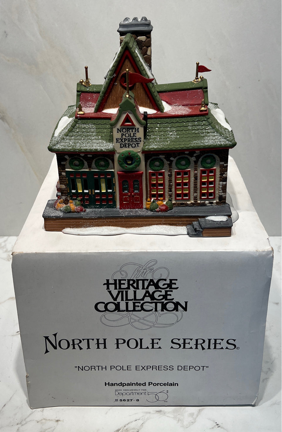 Dept. 56 North Pole Express Depot