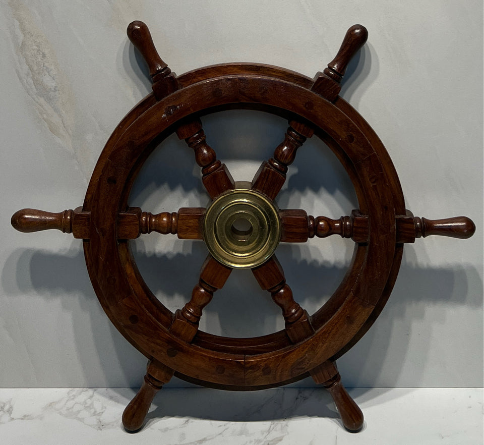 Ship's Wheel Decor