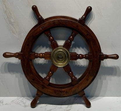 Ship's Wheel Decor
