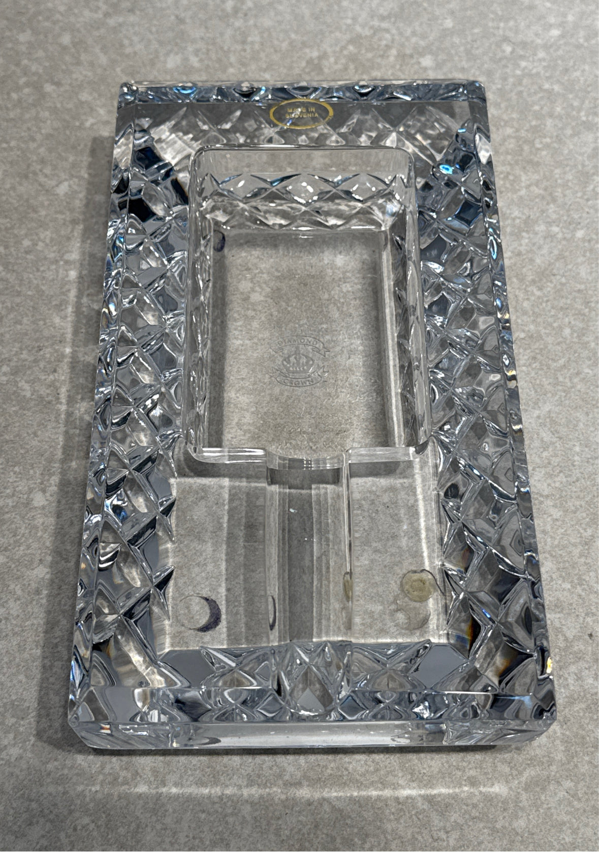 Diamond Crown Ashtray