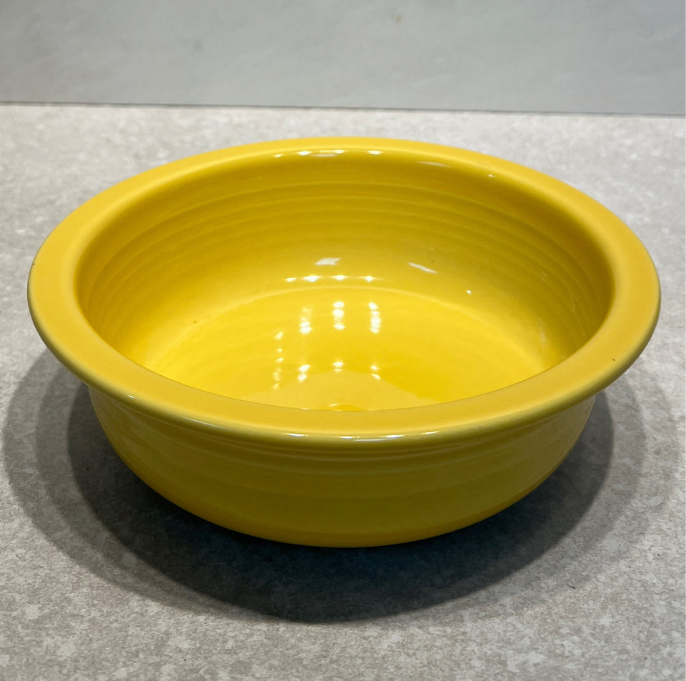 Fiesta Yellow Serving Bowl