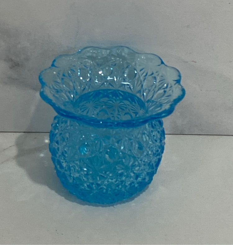 Blue Toothpick Holder