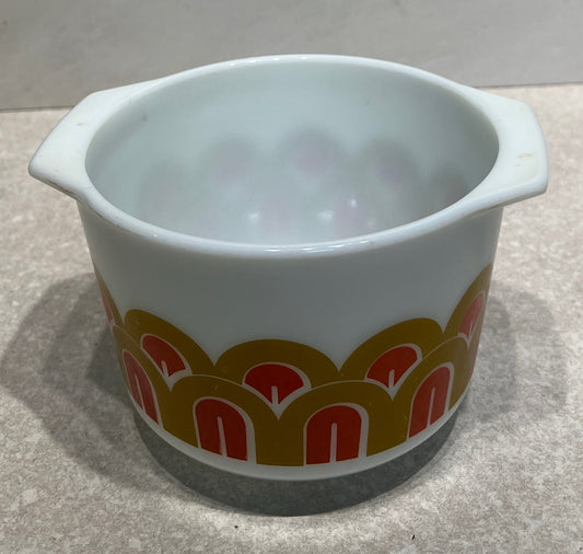 Pyrex Fish Scale Bowl 343 - No Cover