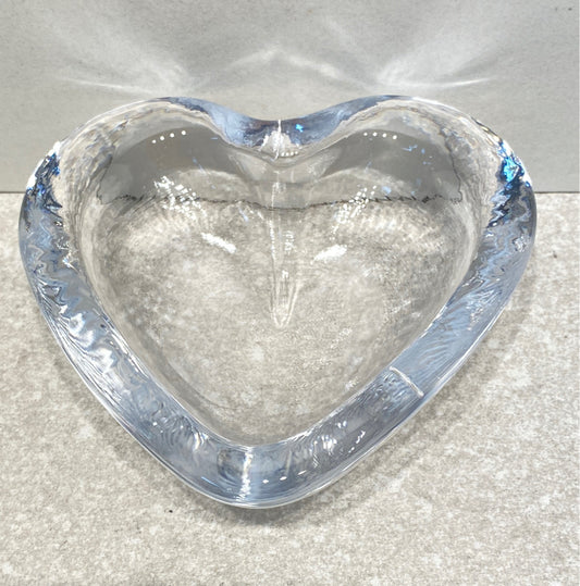 Simon Pearce Heart Bowl