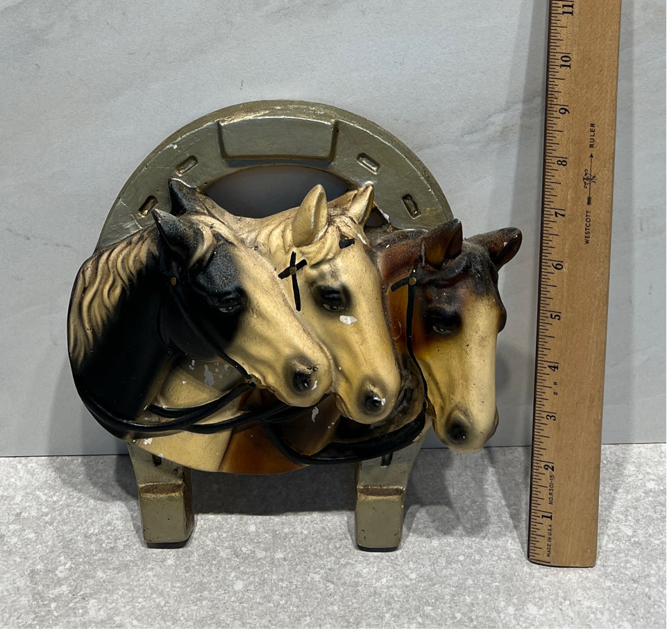 Horse Wall Decor - as found