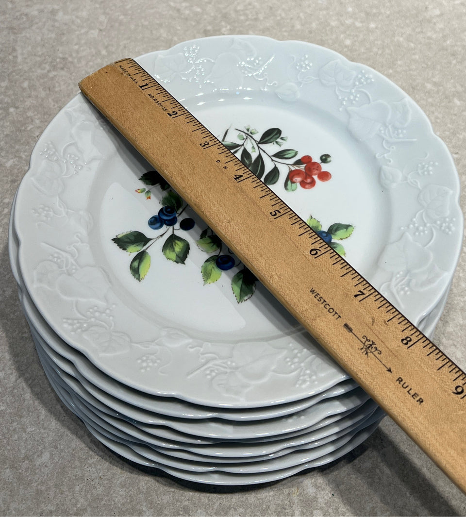 Set of 8 Dansk Plates