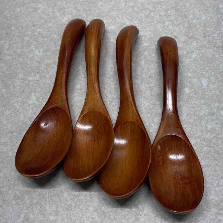 Set of 4 Wooden Spoons